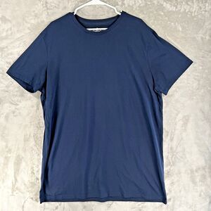 St. John’s Bay Men’s XLT Navy Blue Moisture Wicking Crew Neck T-Shirt Tall